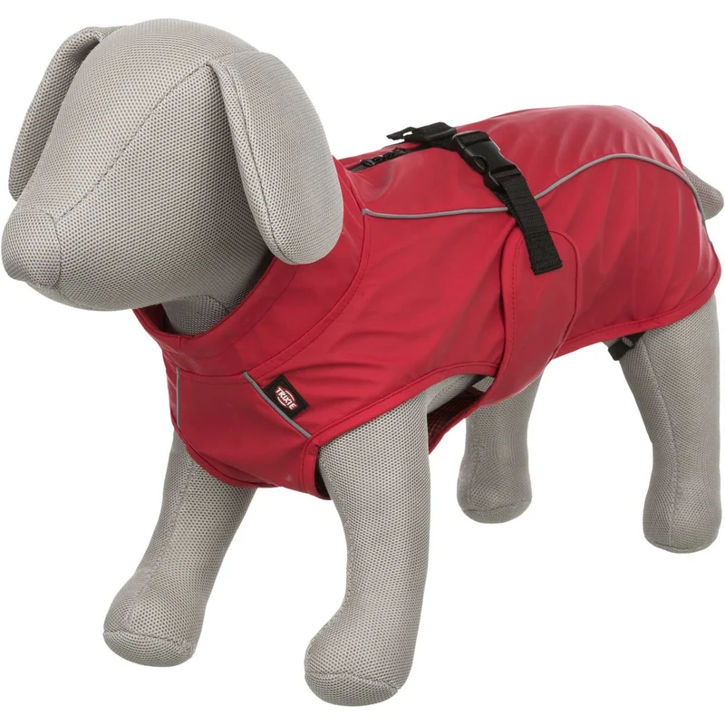 TRIXIE Hunde Regenmantel Vimy – wasserdicht, mit Bauchschutz & Reflektoren | XS–XL