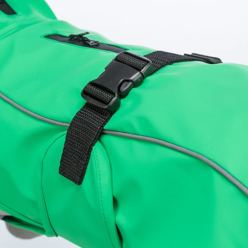 TRIXIE Hunde Regenmantel Vimy – wasserdicht, mit Bauchschutz & Reflektoren | XS–XL