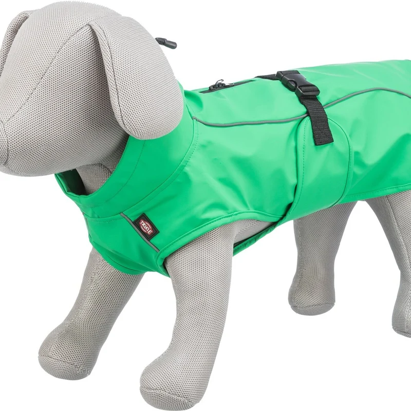 TRIXIE Hunde Regenmantel Vimy – wasserdicht, mit Bauchschutz & Reflektoren | XS–XL