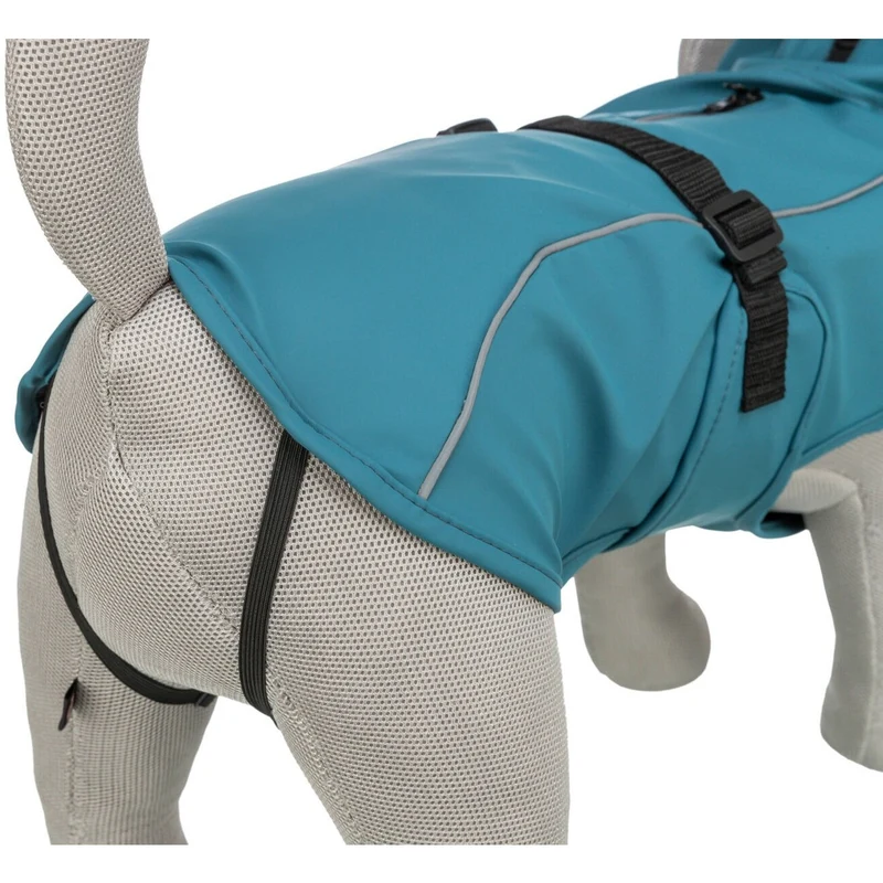TRIXIE Hunde Regenmantel Vimy – wasserdicht, mit Bauchschutz & Reflektoren | XS–XL