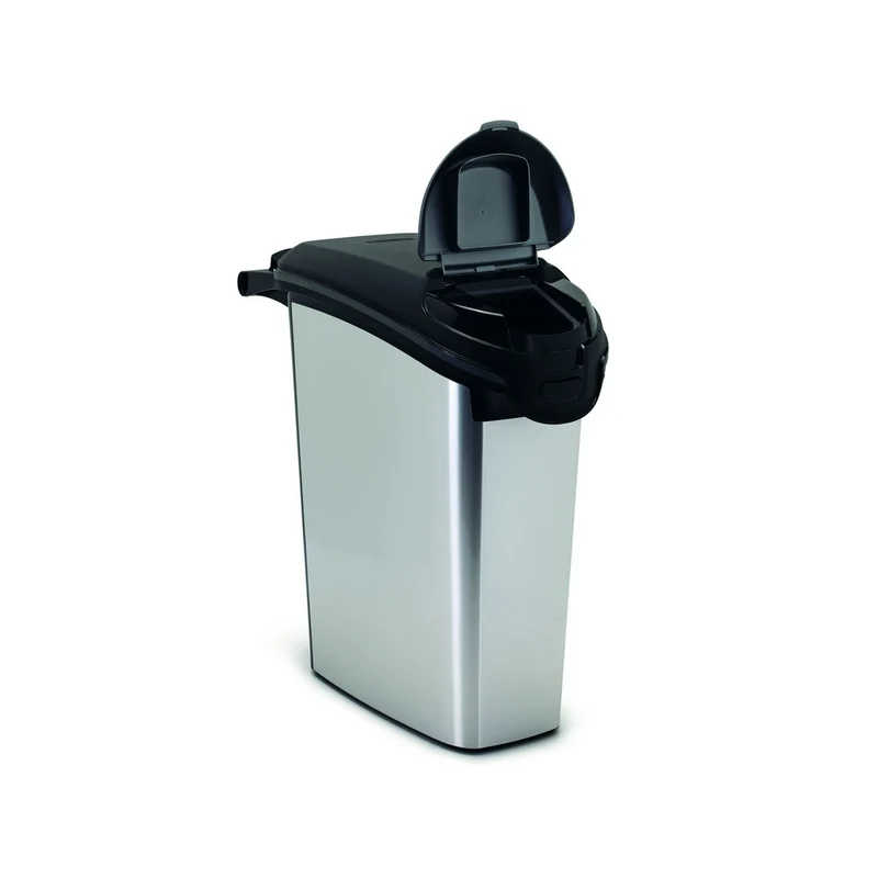Curver Futtercontainer Futtertonne Metallic