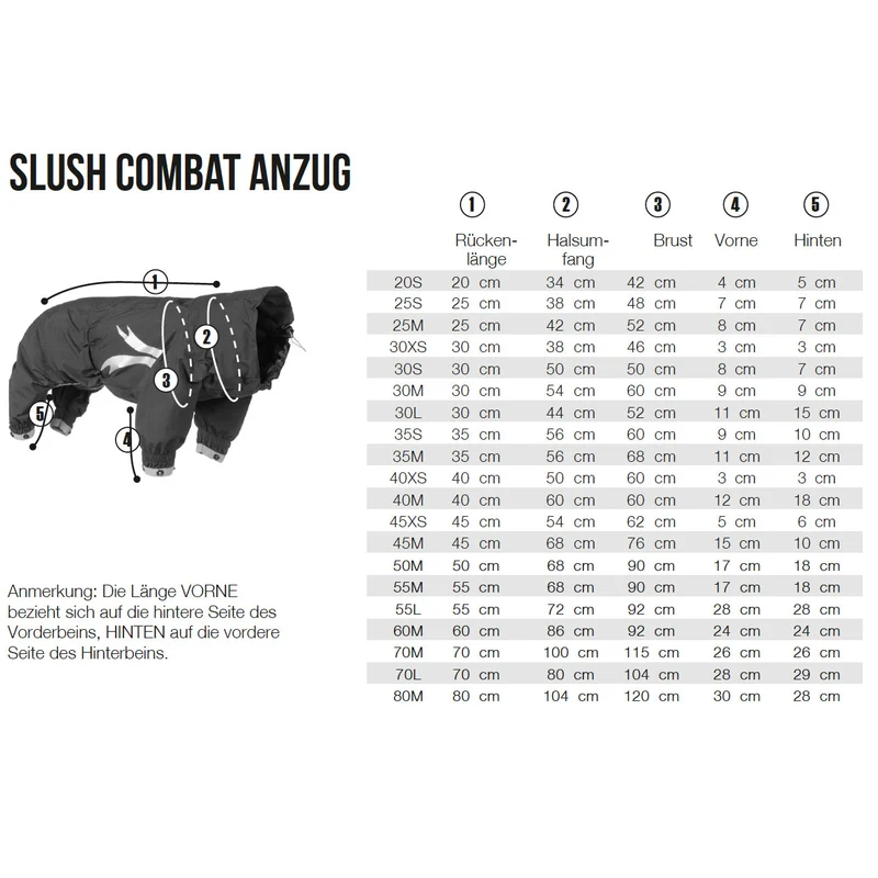 HURTTA Slush Combat Suit Hundeoverall