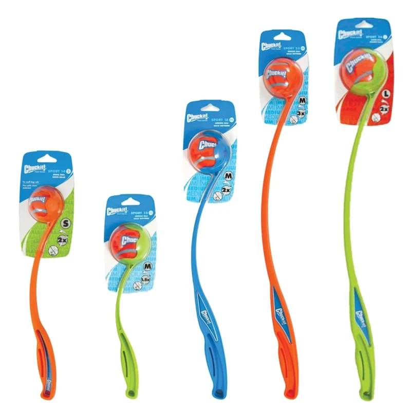 Chuckit! Sport Launcher – Ballschleuder für Hunde | 4 Größen, inkl. Ball