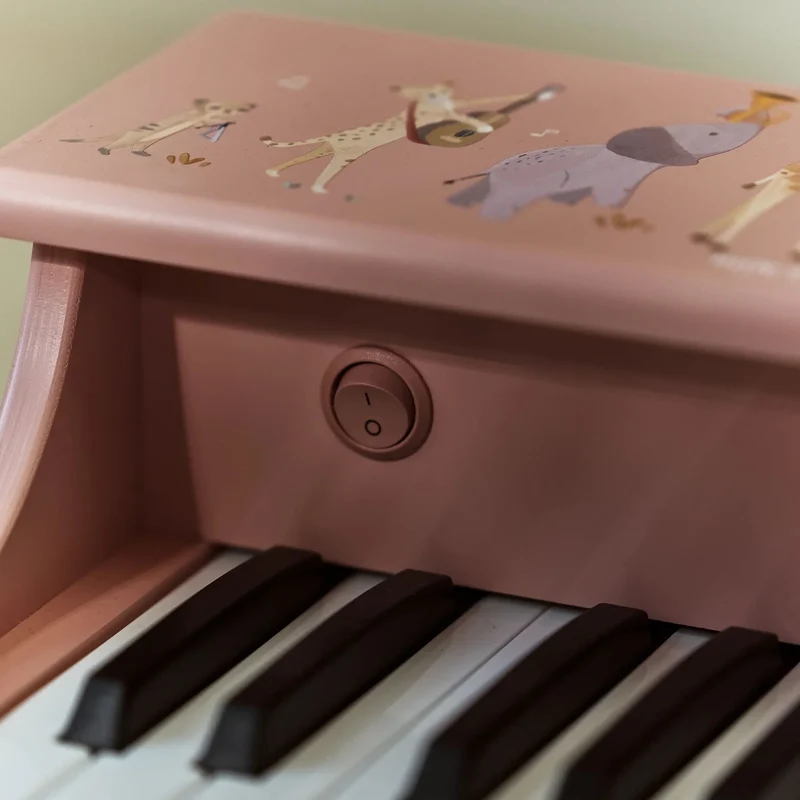 Houten piano - Roze - Safari Friends