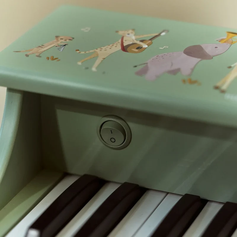 Houten piano - Groen - Safari Friends