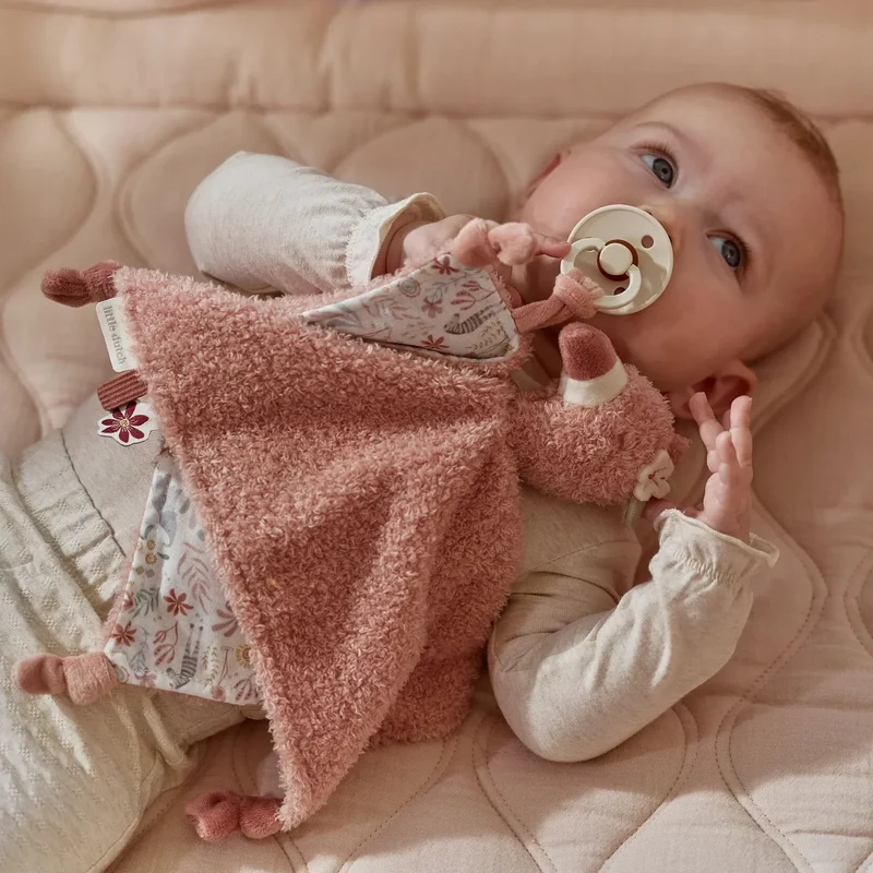 Knuffeldoekje Flamingo - Roze