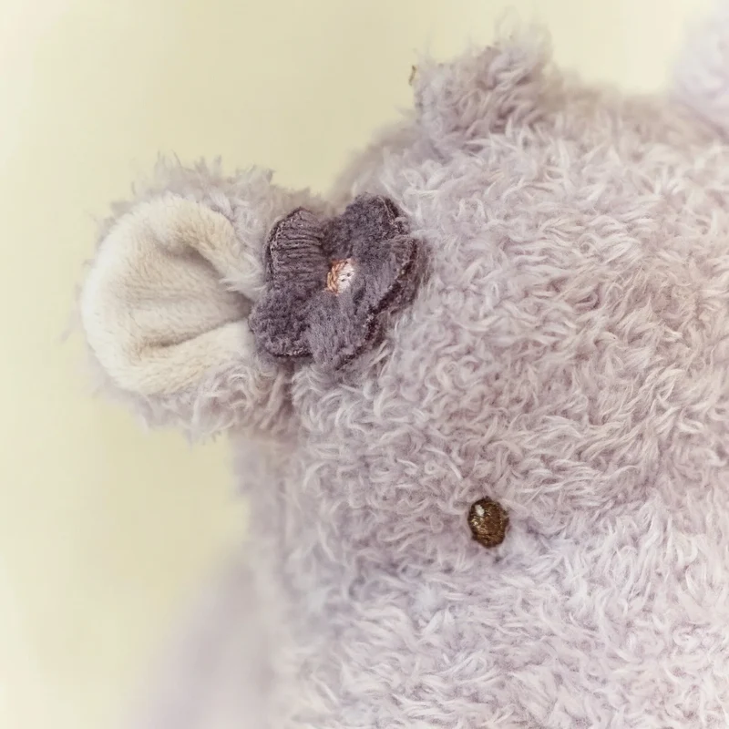 Knuffel Nijlpaard - Paars