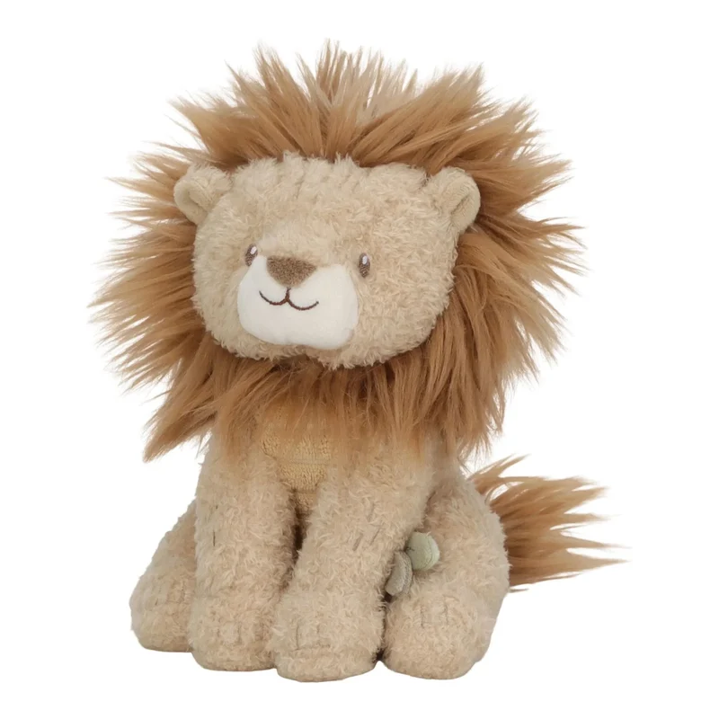 Knuffel Leeuw - Geel - 17 cm