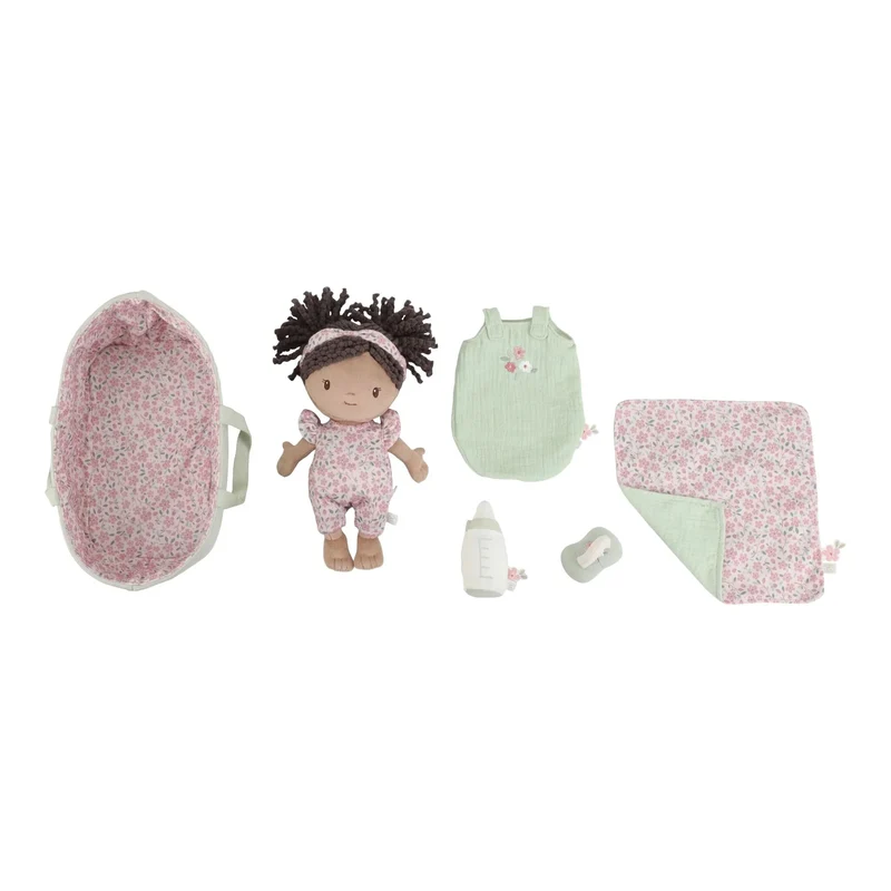 Knuffel babypop Evi - 30 cm