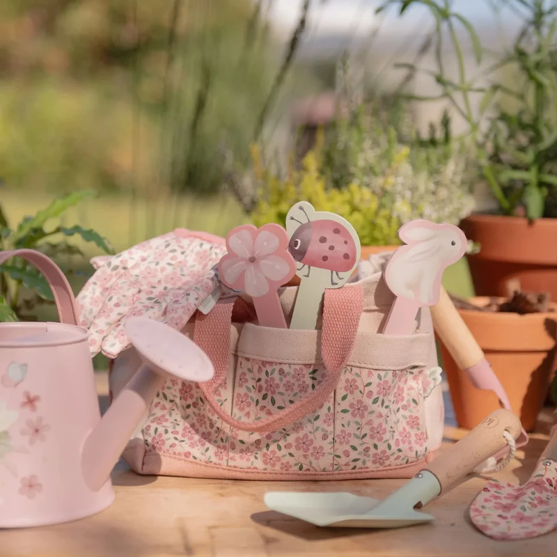 Tuin cadeauset - 10-delig - Roze