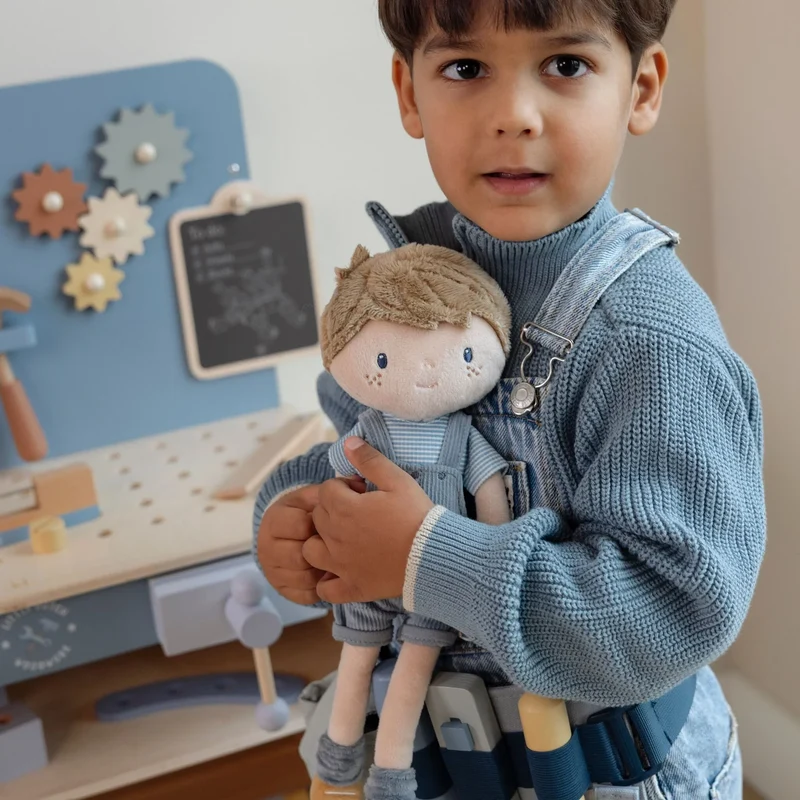 Knuffelpop Jim - 35 cm