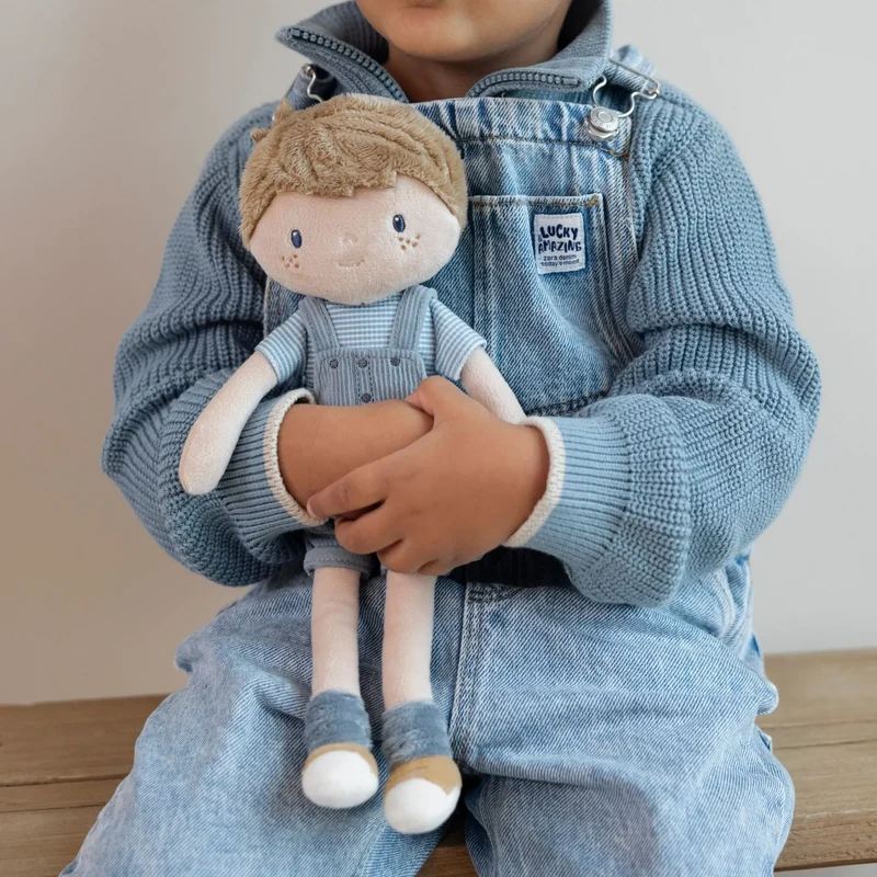 Knuffelpop Jim - 35 cm