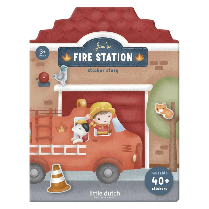 Herbruikbare Stickers - Essentials - Jim
