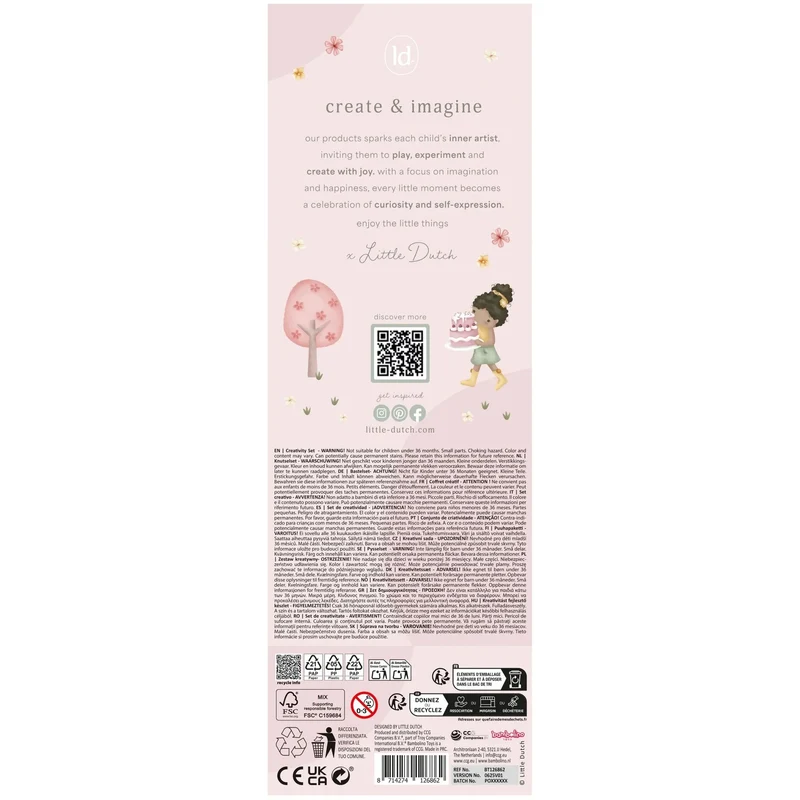 Knutseldoos - Essentials - Rosa