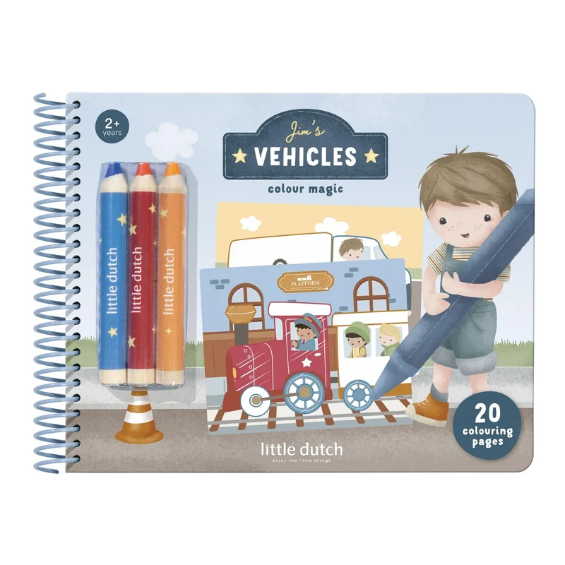 Kleurboek - Essentials - Jim
