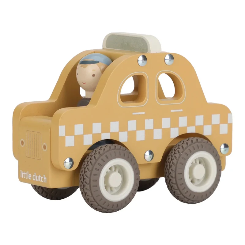 Houten taxi – Geel – Essentials