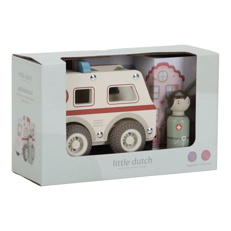 Houten ambulance - Wit - Essentials