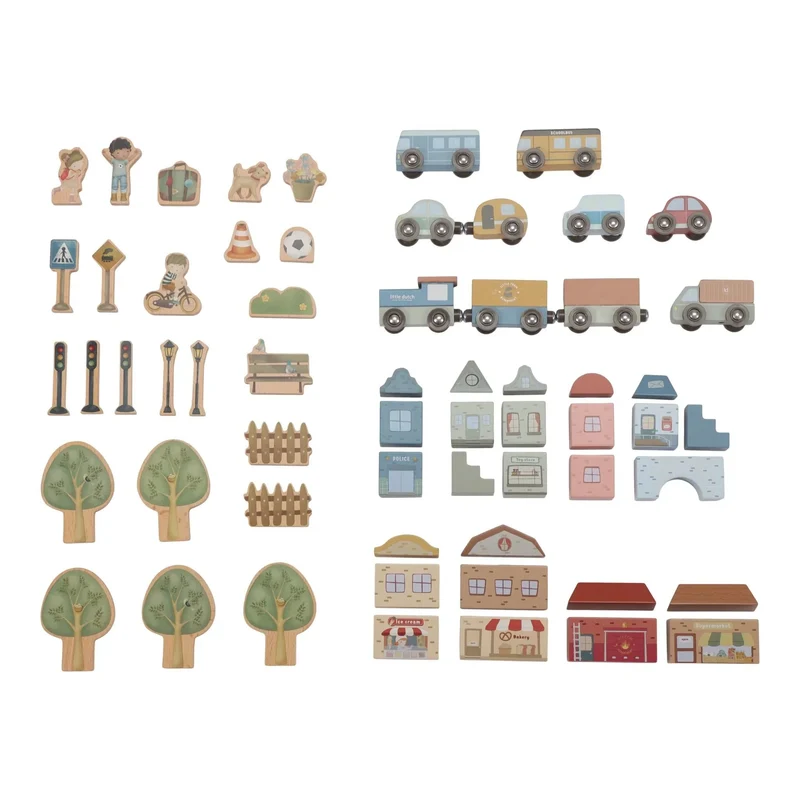 Houten treinbaan – XL – Essentials