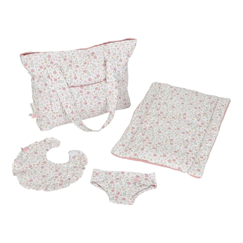 Poppen luiertas – Meerkleurig – Essentials – Soft Flowers