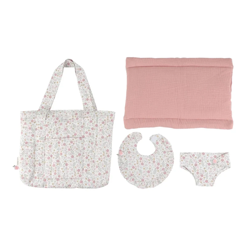 Poppen luiertas – Meerkleurig – Essentials – Soft Flowers