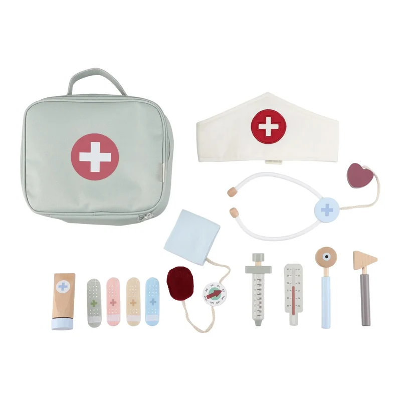 Houten doktersset - Groen - Essentials