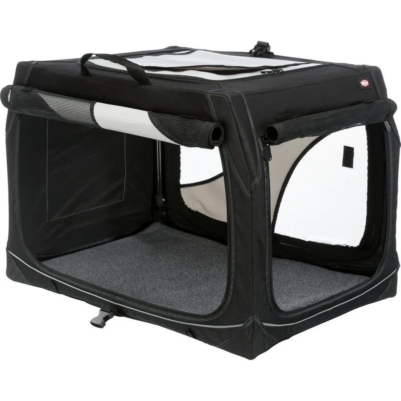 Hundetransportbox Vario mit Metallrahmen, Hundebox