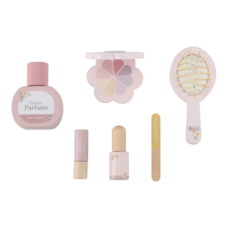 Houten kaptafel - Roze - Essentials