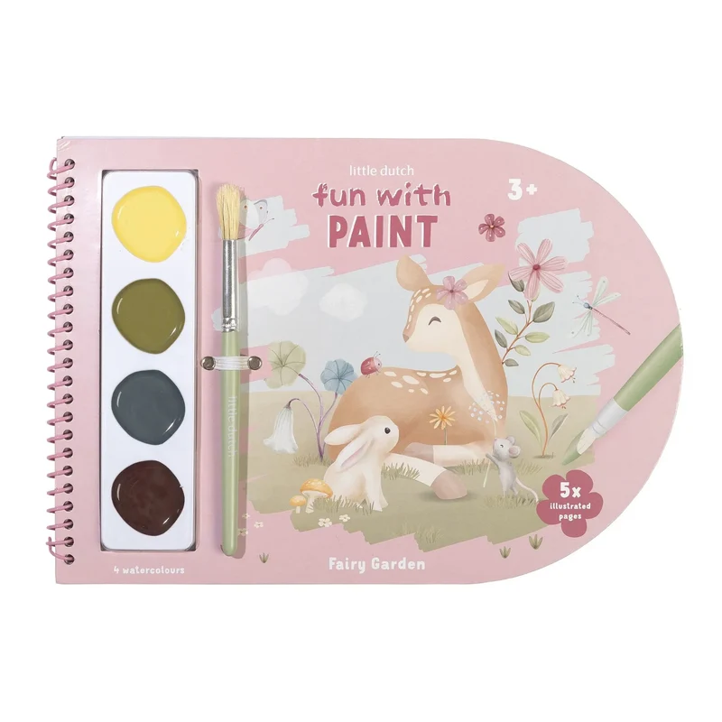 Verfboek Fairy Garden