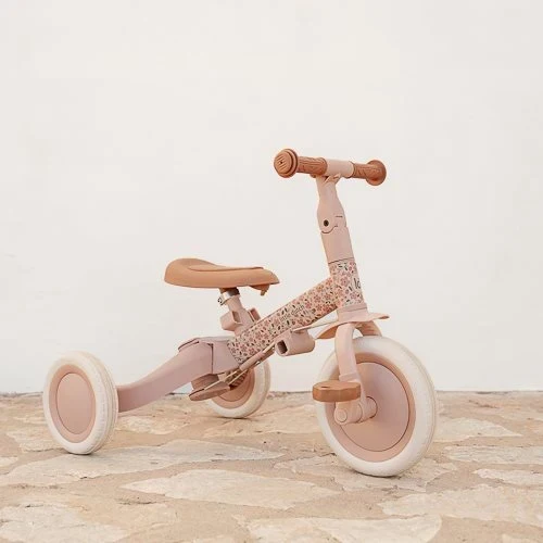 4 in 1 Driewieler Pink