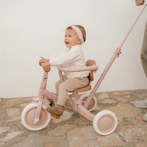 4 in 1 Driewieler Pink