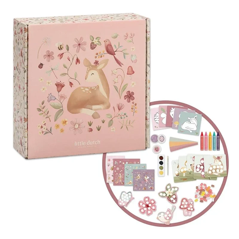 Knutseldoos XL - Meerkleurig - Fairy Garden