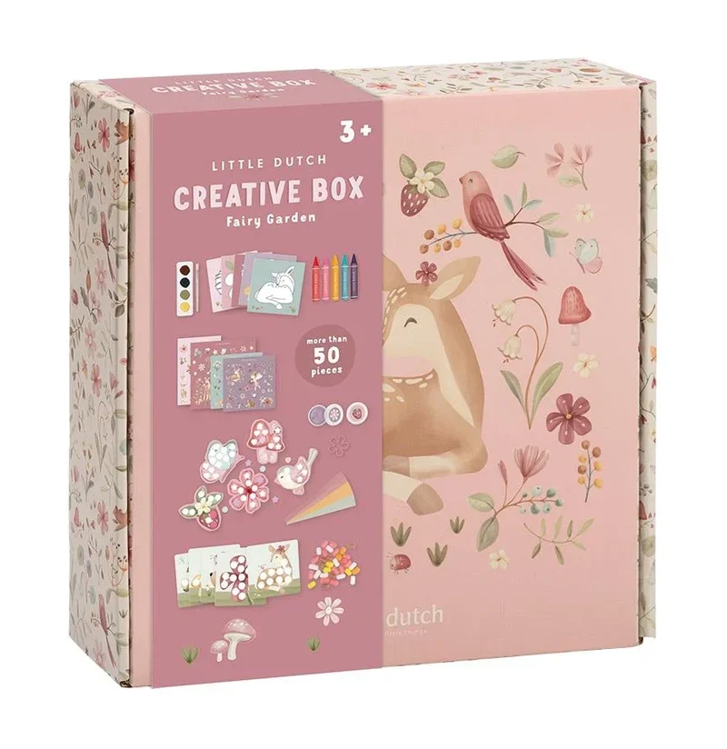 Knutseldoos XL - Meerkleurig - Fairy Garden