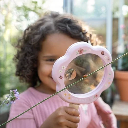 Houten Vergrootglas - Roze - Fairy Garden