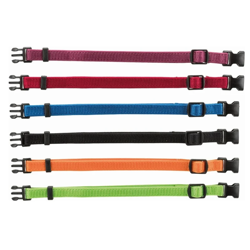 6 Welpen Halsbänder Snap & Easy