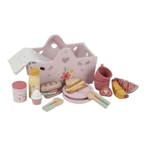 Houten Picknickset - Meerkleurig - Essentials