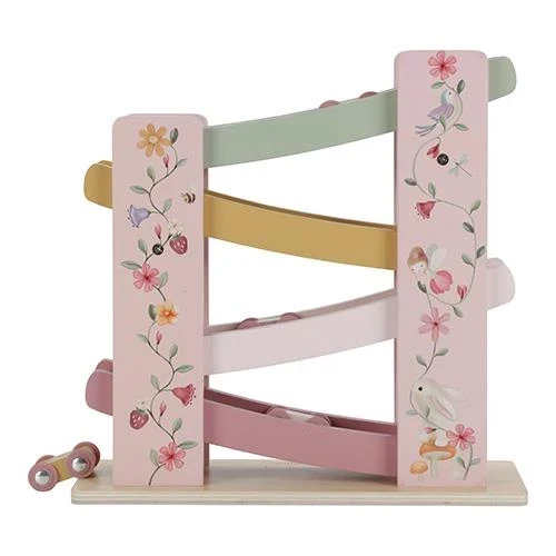 Houten autobaan - Roze - Fairy Garden