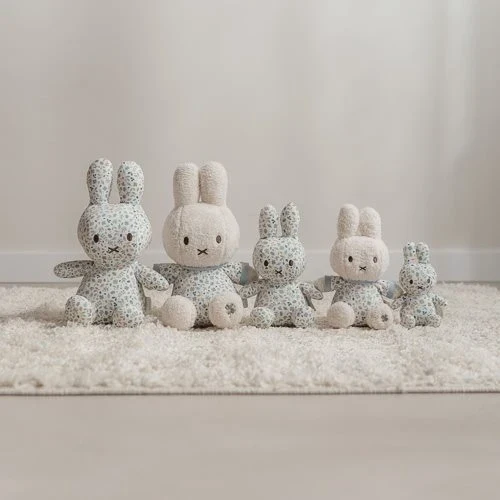 nijntje knuffel 20 cm - Blauw - Lucky Leaves