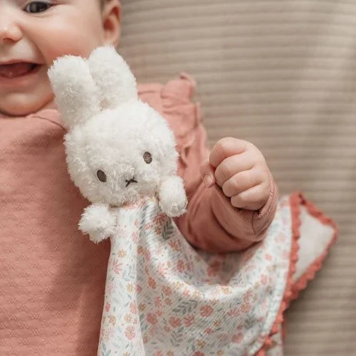 nijntje knuffeldoekje - Roze - Lucky Blossom