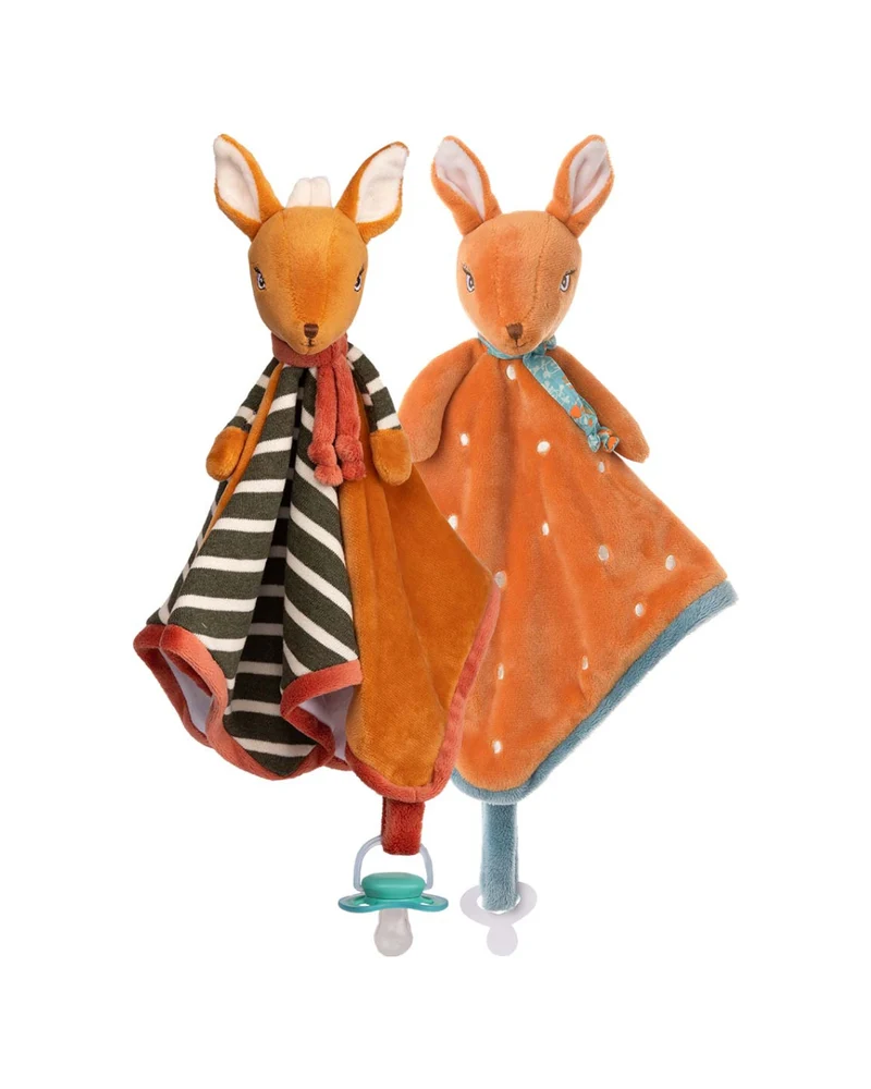 Reh Schnuffeltücher "Harald & Helga Baby Rug" von Bukowski