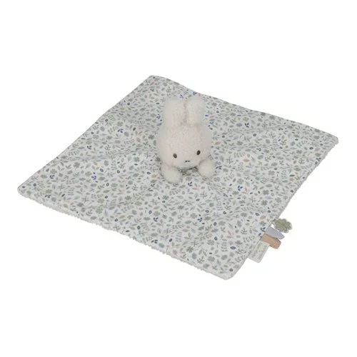nijntje knuffeldoekje - Blauw - Lucky Leaves