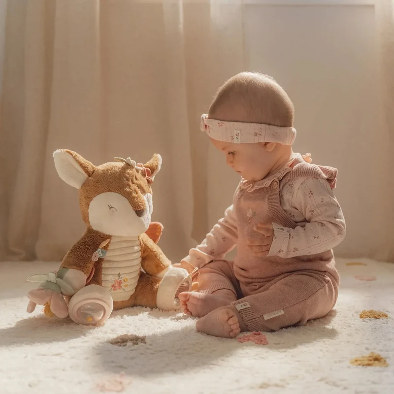 Activiteitenknuffel Hert - Roze - Fairy Garden