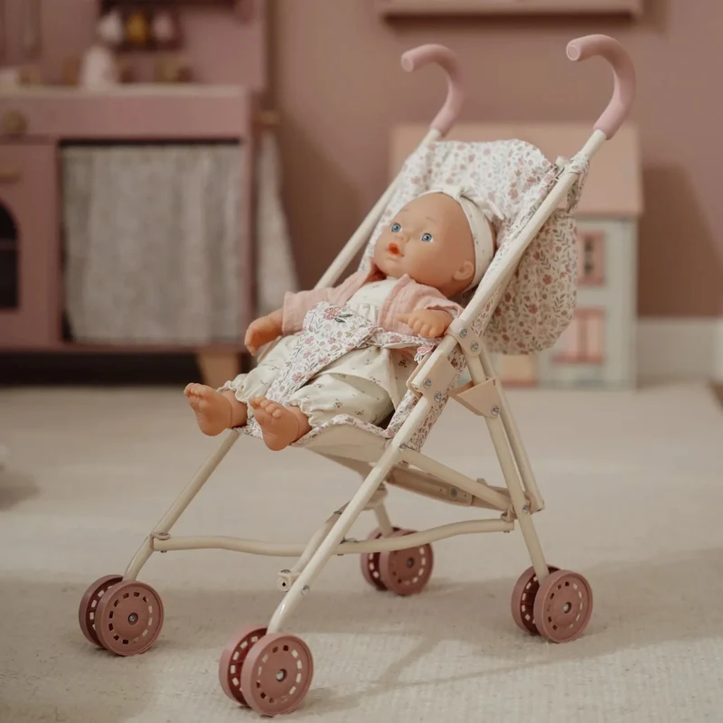 Poppenbuggy – Roze – Essentials – Soft Flowers