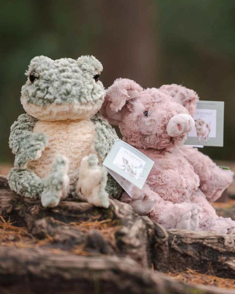 Schweinchen Kuscheltier "Vanessa" von Wrendale Designs