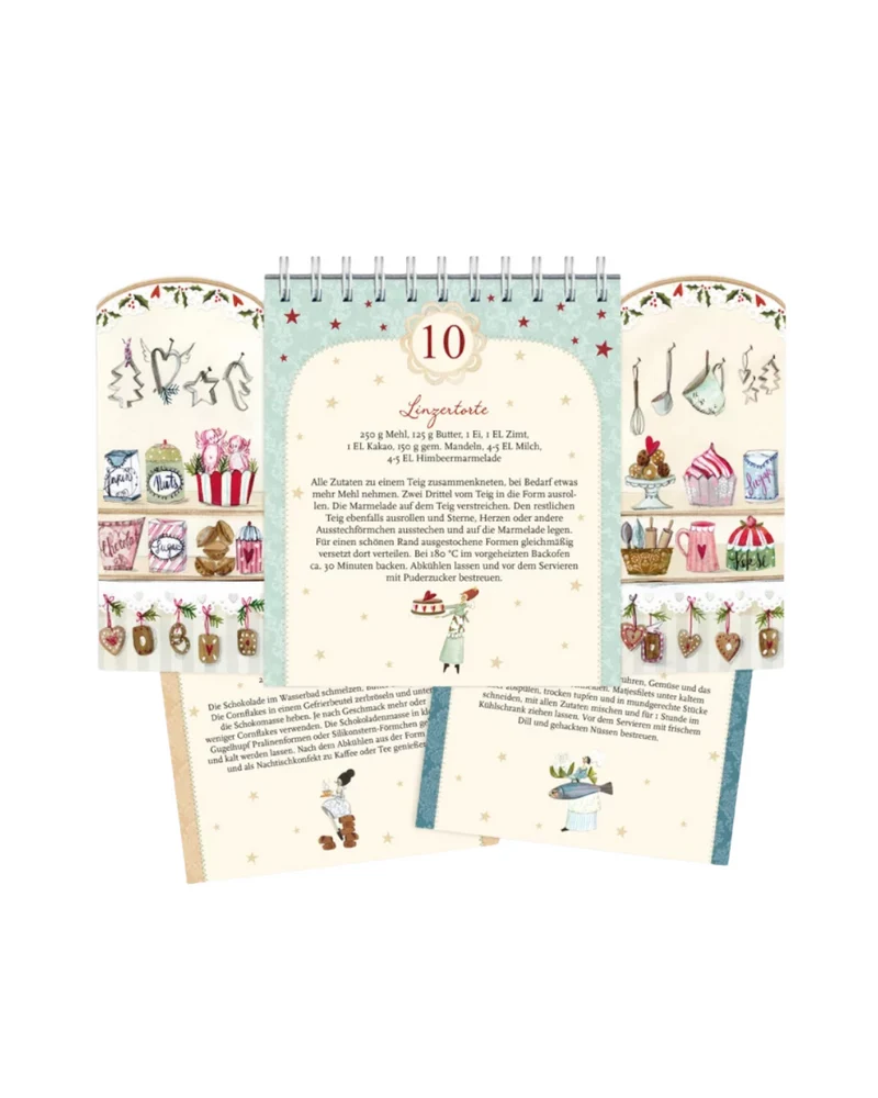 Rezepte Adventskalender vom Grätz Verlag