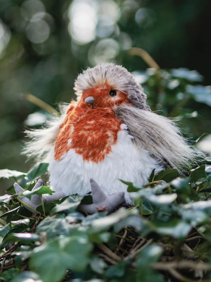 Rotkehlchen Kuscheltier "Adele" von Wrendale Designs