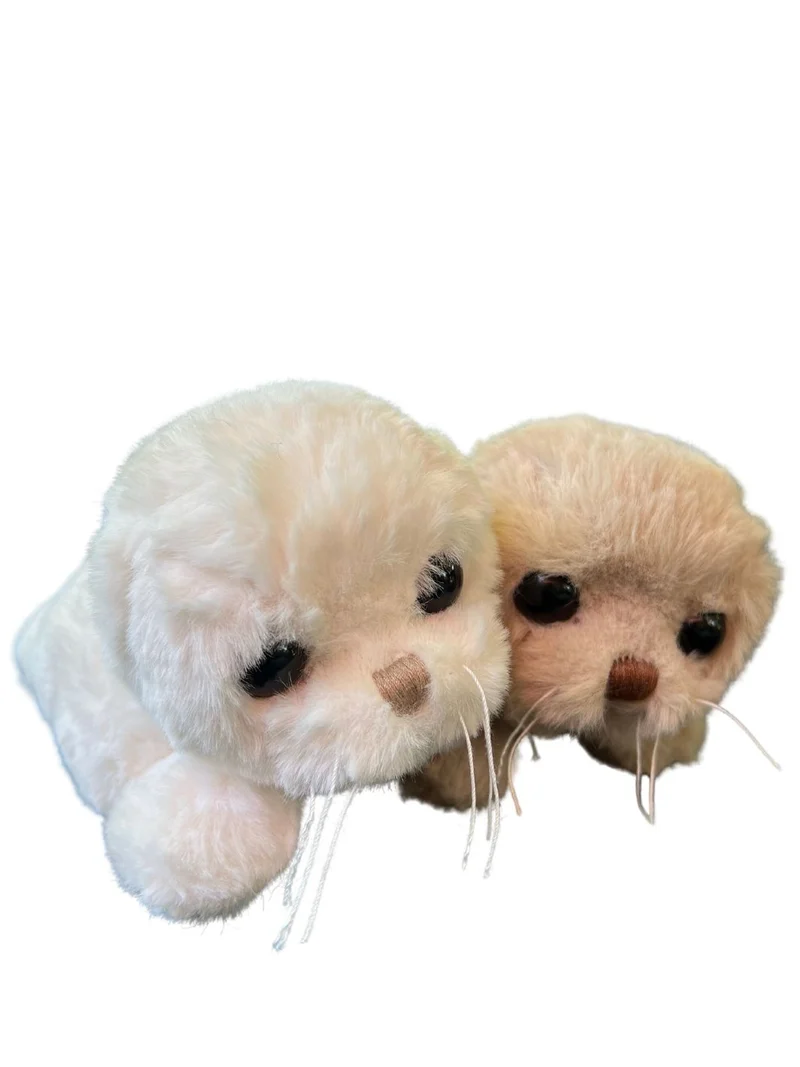 Seehund Kuscheltiere "Hoover" & "Herb" von Bukowski