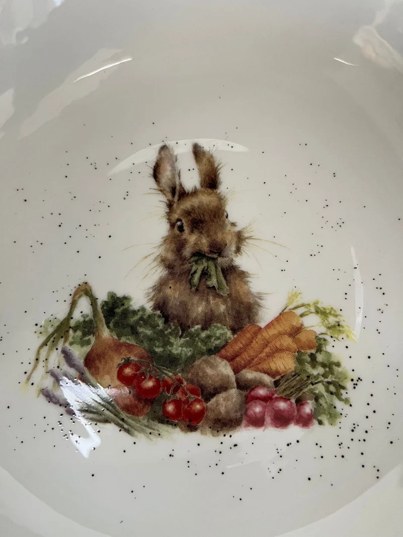 Hasen Salatschüssel "Grow your Own" von Wrendale Designs