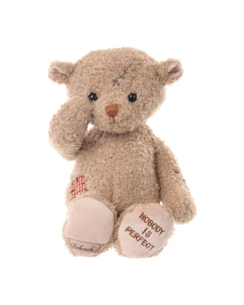 Teddybär Kuscheltier "Nobody´s Perfect" von Bukowski