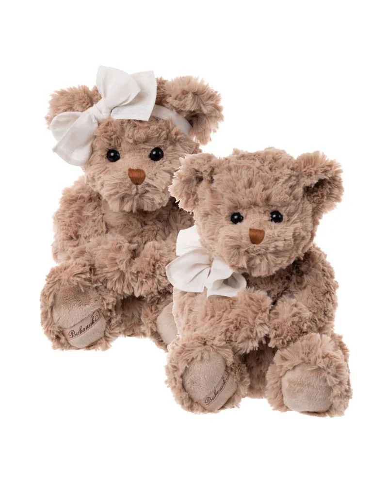 Teddybären Kuscheltiere "Doux Ethan" und "Doux Romy" Bukowski