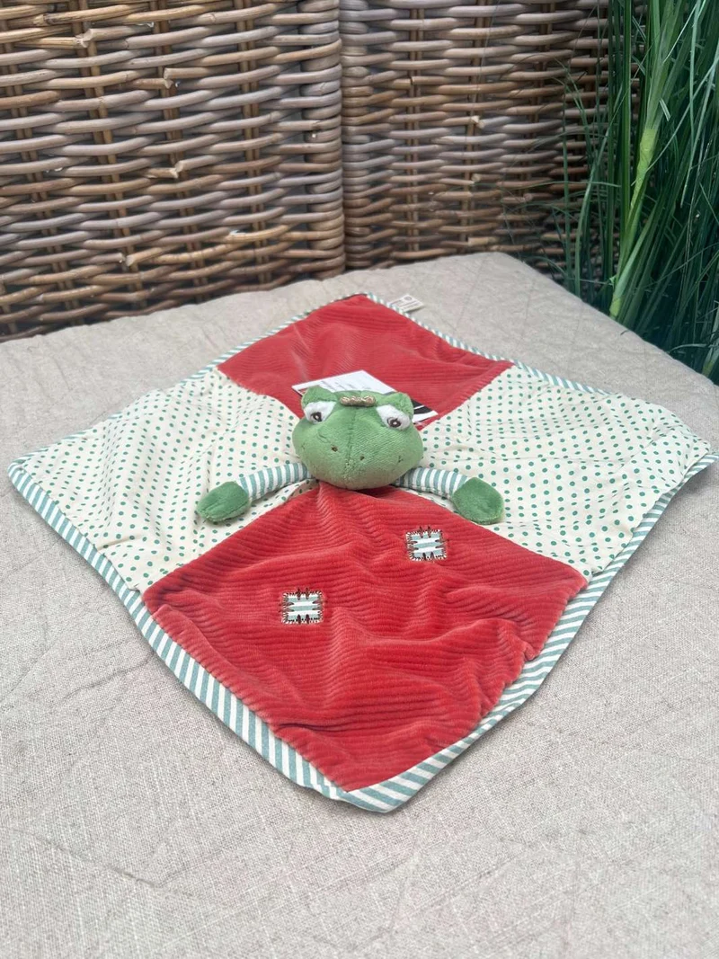 Frosch Schnuffeltuch "Froschprinz" von Bukowski